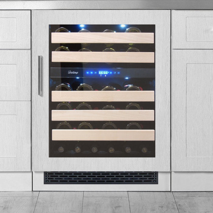 Vinotemp Private Reserve PanelReady DualZone 24" Wine Cooler Wayfair